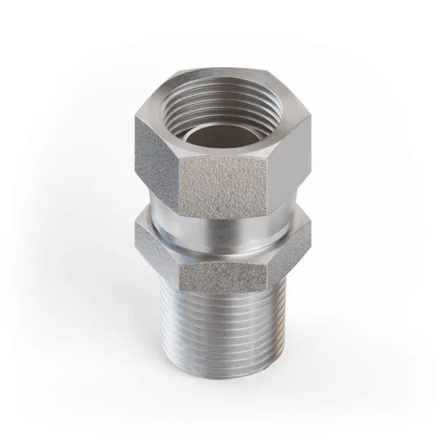 NPT Male To Female Swivel Straight